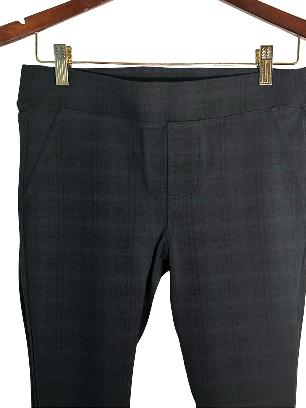 Liverpool Black Flat Front Dress Pants